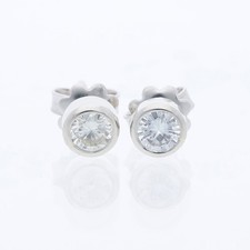 Diamanten Stecker Ohrringe 750