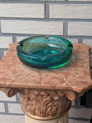 Großer glas aschenbecher - glas,