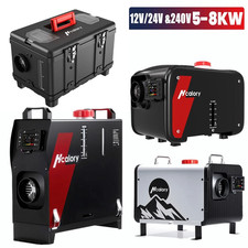 8KW 12V 24V 240V Standheizung Lufterhitzer Bluetooth DieselHeizung Hus Auto RVs