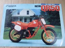 1989-1990  Honda QR50 Brochure