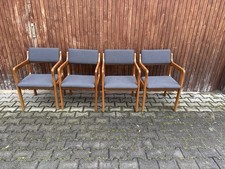 4 Teak Stühle Danish Design