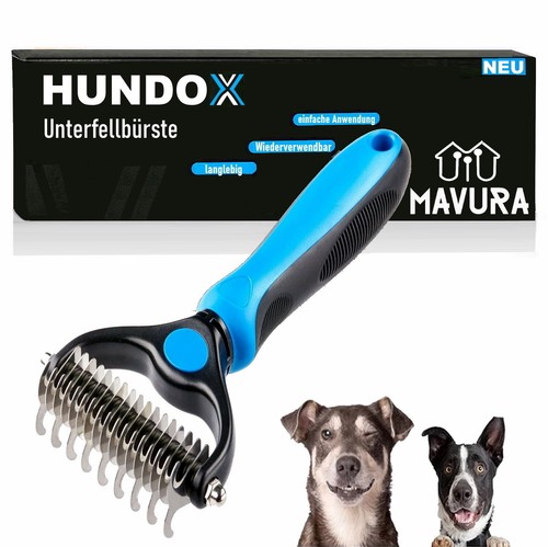 Hundox unterfell bürste blau - hundox,