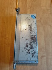 Große alte Papierschneidemaschine/Hebelschneider  "Flosto" 50-er Jahre