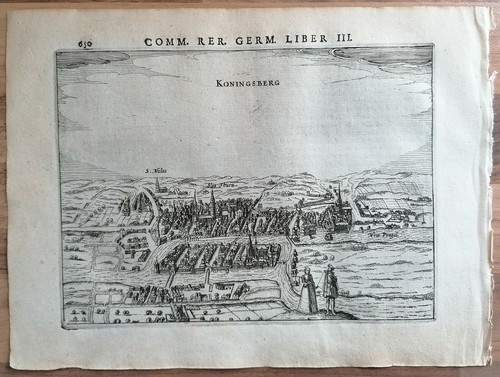 Bertius original kupferstich - bertius,