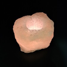 Bergkristall Teelicht Edelstein