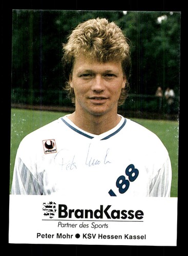 Peter mohr autogrammkarte - peter,