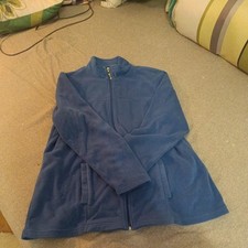 Ulla Popken Fleecejacke, blau