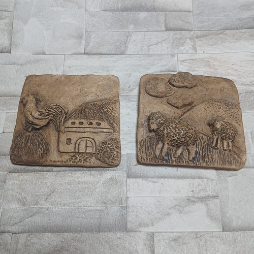Set alte vintage terracotta - set,