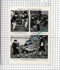 Whale Island Gunnery School World War Two - c.1940s Cutting