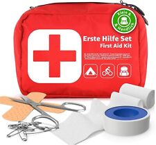 Mini Erste Hilfe Set Verbandskasten - klein & handlich Reiseapotheke - Camping