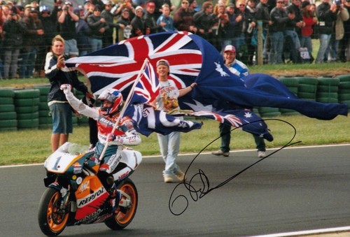 Mick doohan handsigniert 12x8 - handsigniert,