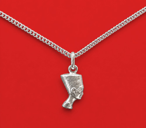 Nofretete anhänger mit kette - anhänger,