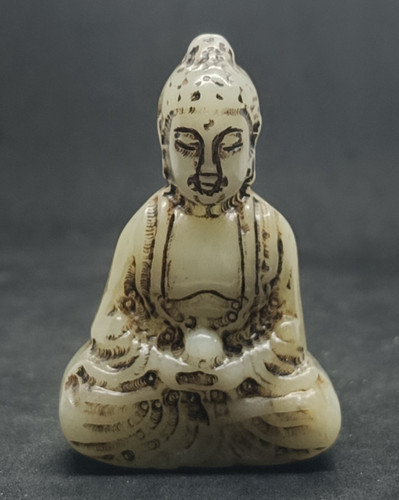 Antike buddha anhänger - antike, statue