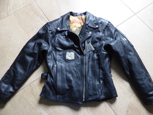 Bikerjacke motorradjacke aus - bikerjacke,