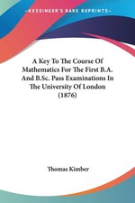 Thomas Kimber | A Key To The