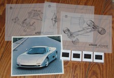 1998 De Tomaso Guara Foto ++ Dias n Prospekt brochure n Bigua Mangusta Pantera