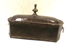 Antiker dekorativer Wassertopf,Wasserschiff Kupfer/Massing  32cm x 14cm x 17cm