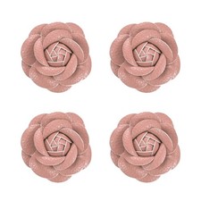Für rose 4er set - rose, schuhclips