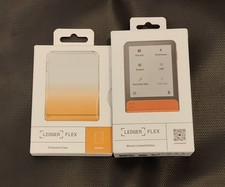 ledger flex und Schutzhülle (