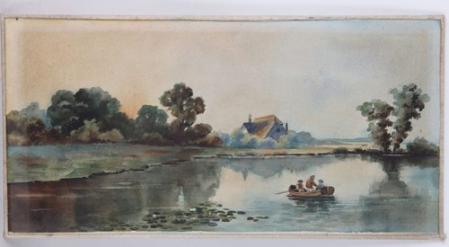 Flusslandschaft mit