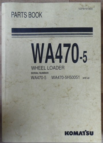 Komatsu radlader 470 5 - wa,