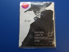 Original DDR Feinstrumpfhose hier Exportware 1 Wahl-Vintage in M50-braun-OVP-