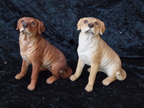 Labrador deko figur - deko, braun