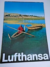 Poster Lufthansa Titicacasee