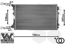 VAN WEZEL 58002338 Kühler