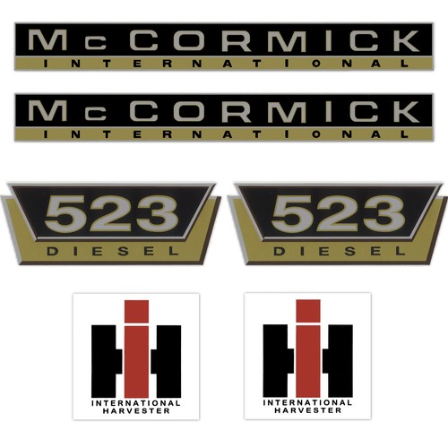 Ihc mccormick 523 diesel gold - mccormick,