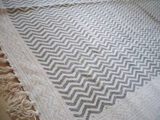  Teppich Zick-Zack-Muster100%Baummwolle 120x180cm Impressionen (EUR 34,72/ m²)