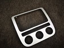 VW Scirocco 2.0 TSI Verkleidung Blende Radio Mittelkonsole Silber 1Q0858069F