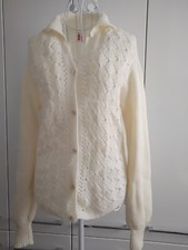 R. Braun u.Co Schurwolle Wolle Vintage Strickjacke Pullover  Cardigan Handarbeit