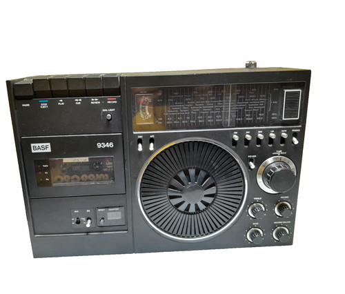 Basf 9346 radio kassette - basf, radio/kassette