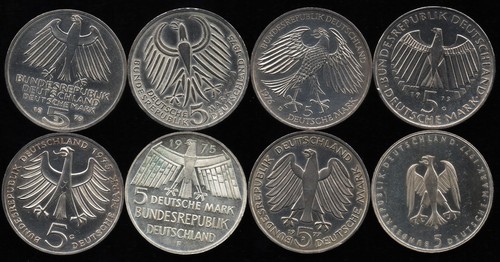 1973 1979 gedenkmünzen - 1973-1979,