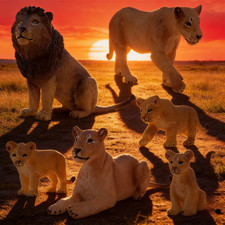 Toymany 6-pcs Lion Animal