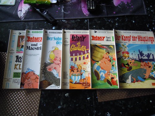 Asterix und obelix comic - asterix,