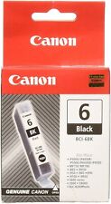 Canon BCI-6 original Tintenpatrone Schwarz für Pixma Inkjet Drucker iP4000-iP400