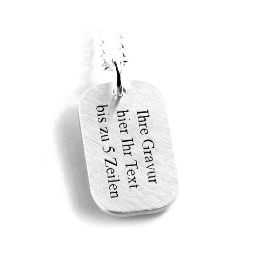 Anhänger gravur dogtag - gravur,