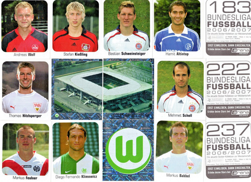 Panini sticker bundesliga - -,