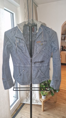 Khujo jacke damen blau mit - blau,