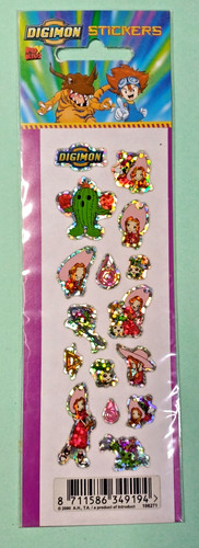 Rar digimon sticker - digimon, ovp