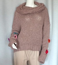 Hippie Grobstrick Pulli