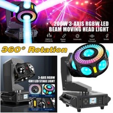 200W LED Beam Moving Head Laser RGBW DMX Scheinwerfer DJ Disco Party Bühnenlicht