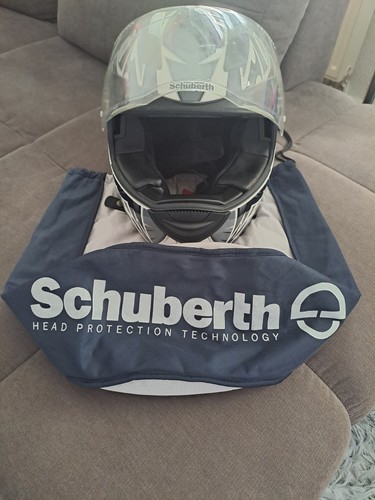 Weis schwarzer motorrad helm - schwarzer,