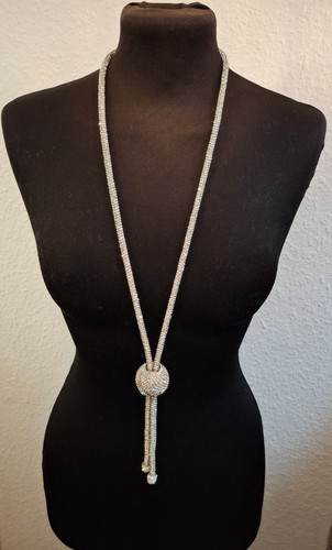 Italy kette strass kugel - y,
