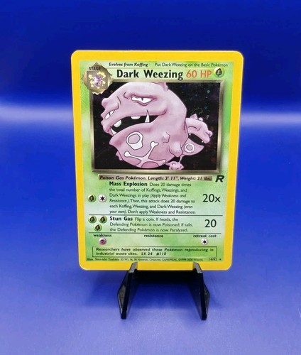 Dark weezing team rocket - dark, 14/82