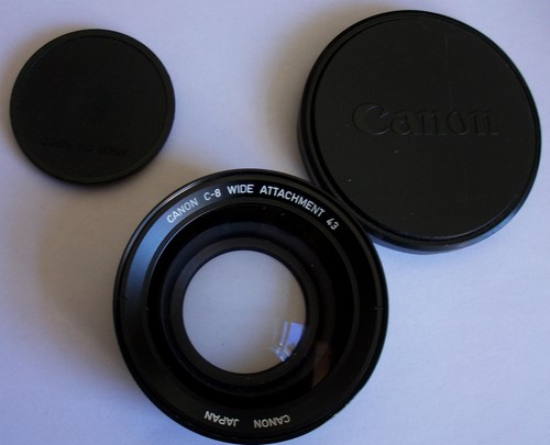 Canon wide attachment 43 - c-8,