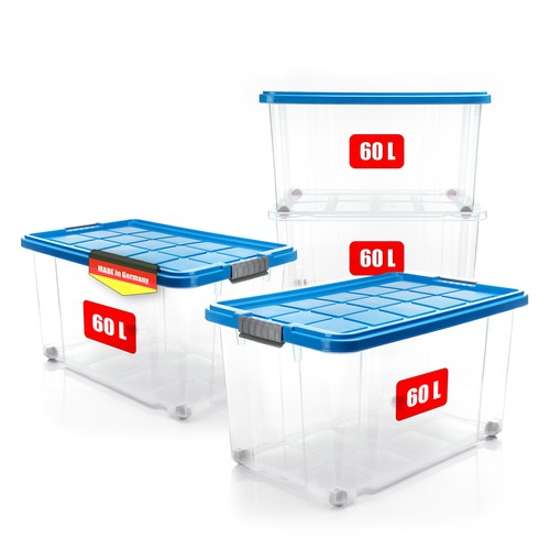 Aufbewahrungsbox mit - 4x, 60