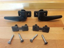 1 Paar – Fenster Feststeller - Oldtimer-Wohnwagen (Hobby 2. Hälfte 80er Jahre)